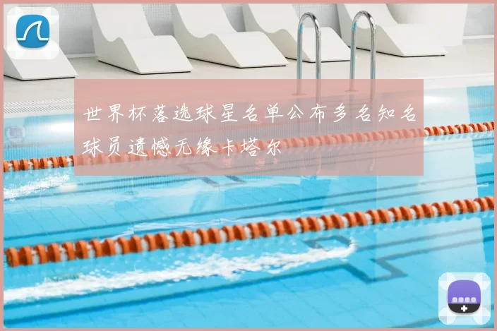 世界杯落选球星名单公布多名知名球员遗憾无缘卡塔尔