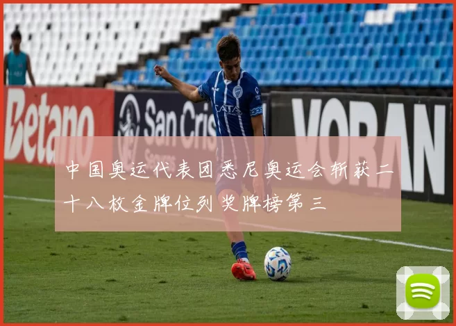 中国奥运代表团悉尼奥运会斩获二十八枚金牌位列奖牌榜第三