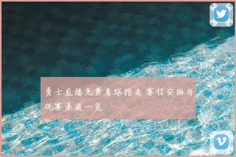 勇士直播免费看球指南 赛程安排与观赛渠道一览